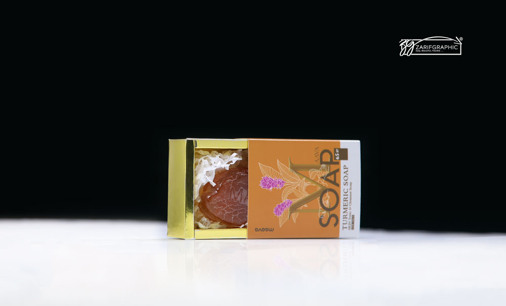 Packaging design of Mava health soap