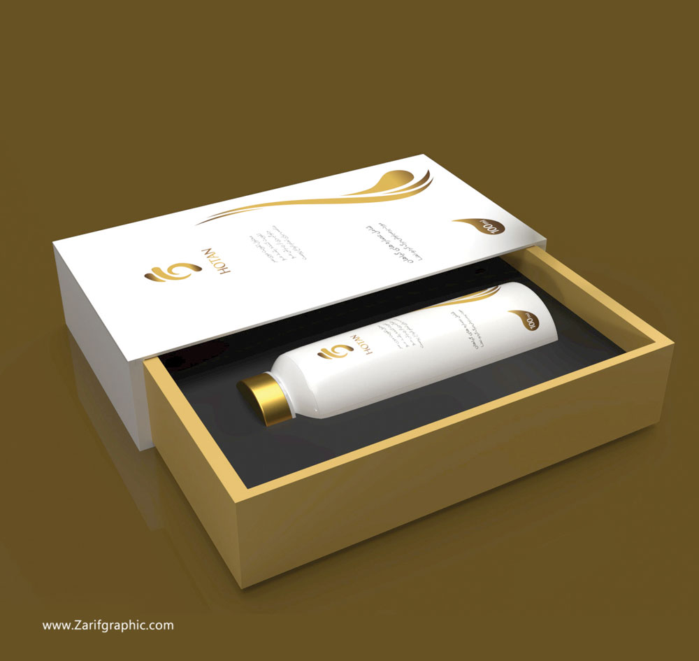 طراحی بسته بندی محصولات آرایشی بهداشتی در ظریف گرافیک