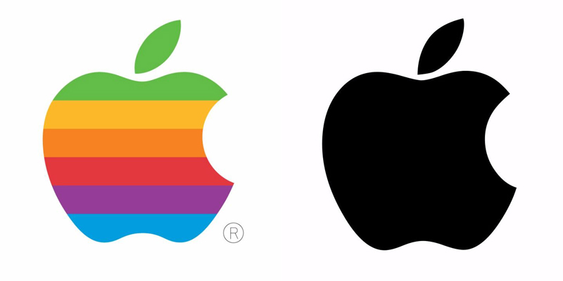 طراحی مجدد لوگوی اپل