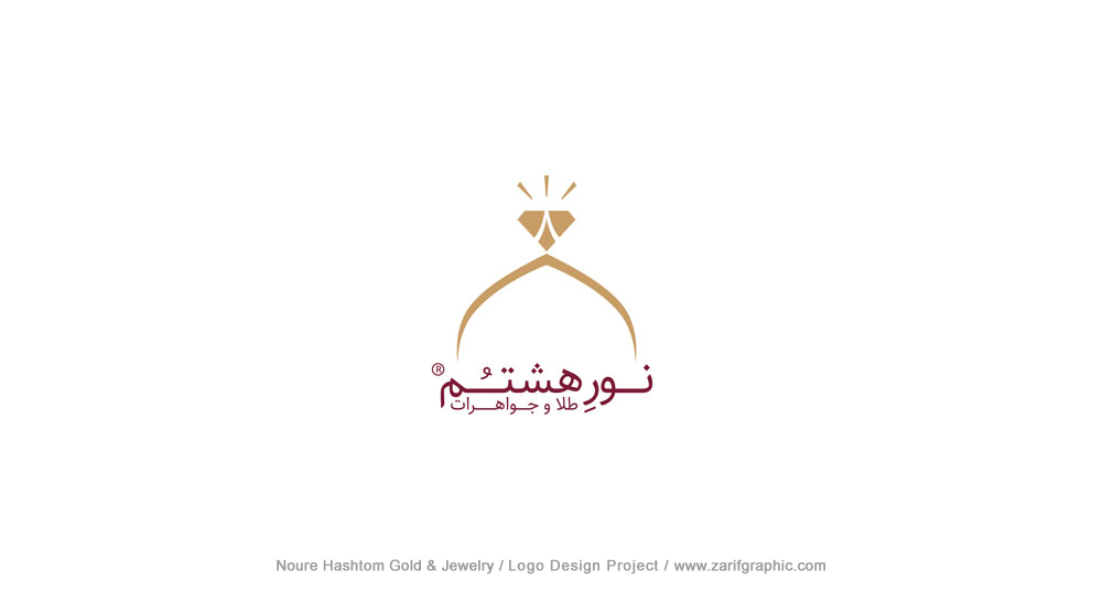 طراحی لوگو طلا و جواهری در مشهد با ظریف گرافیک