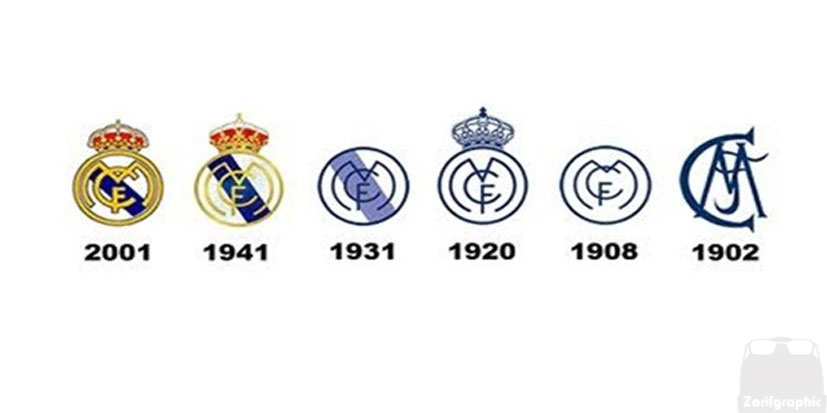 طراحی لوگو رئال مادرید