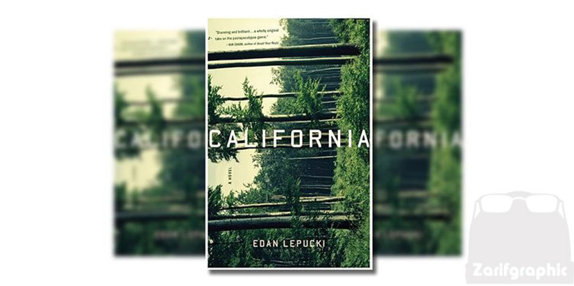 طراحی جلد کتاب کالیفرنیا